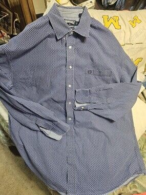 Mens Panhandle Slim Western Button Down Shirt